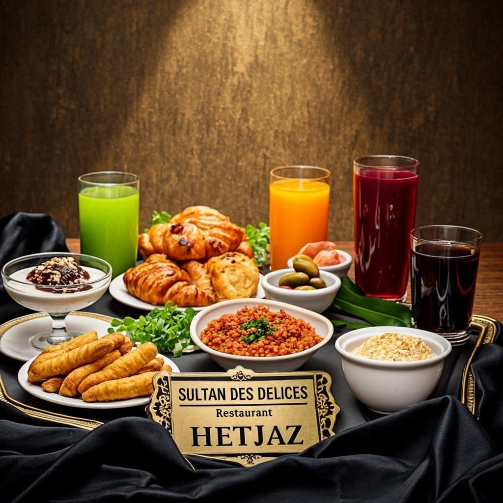 Plateau Petits Déjeuners du Palais — Restaurant HETJAZ