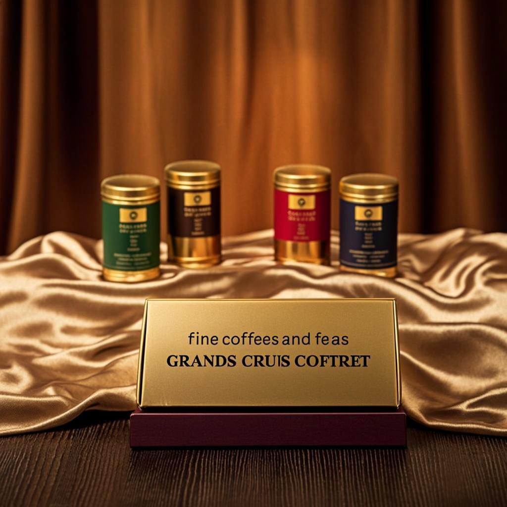 Coffret Grands Crus Cafés & Thés — SULTAN DES DELICES