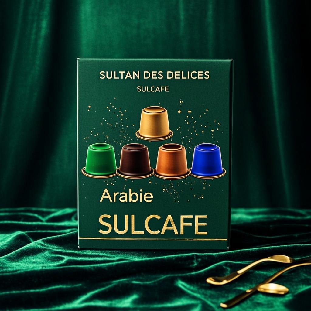 Capsules Compatibles Or — Édition Gamou — SULCAFE