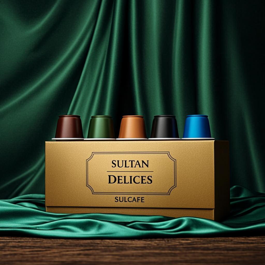 Capsules Compatibles Or — Grand Format — SULCAFE
