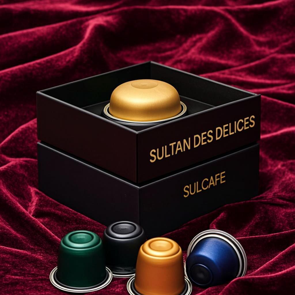 Capsules Compatibles Or — Format Voyage — SULCAFE