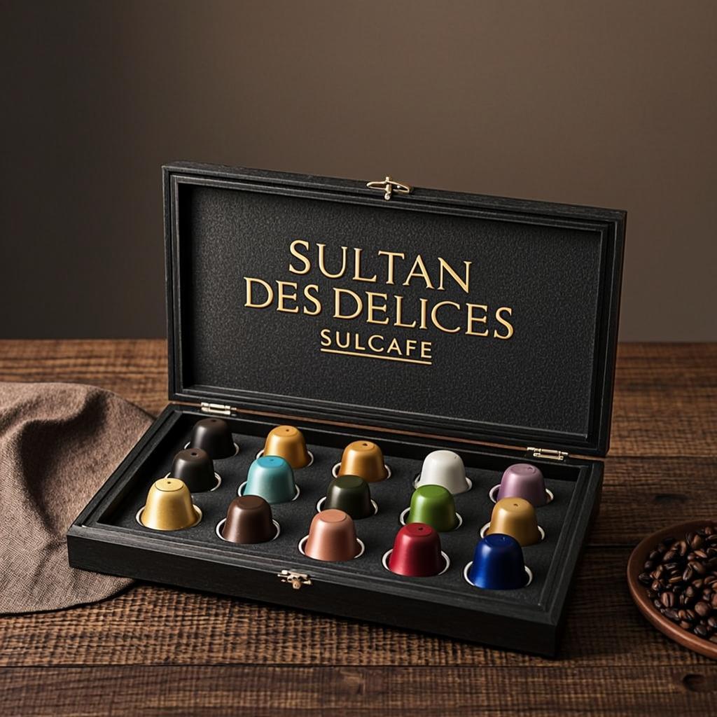 Capsules Compatibles Or — Coffret Cadeau — SULCAFE