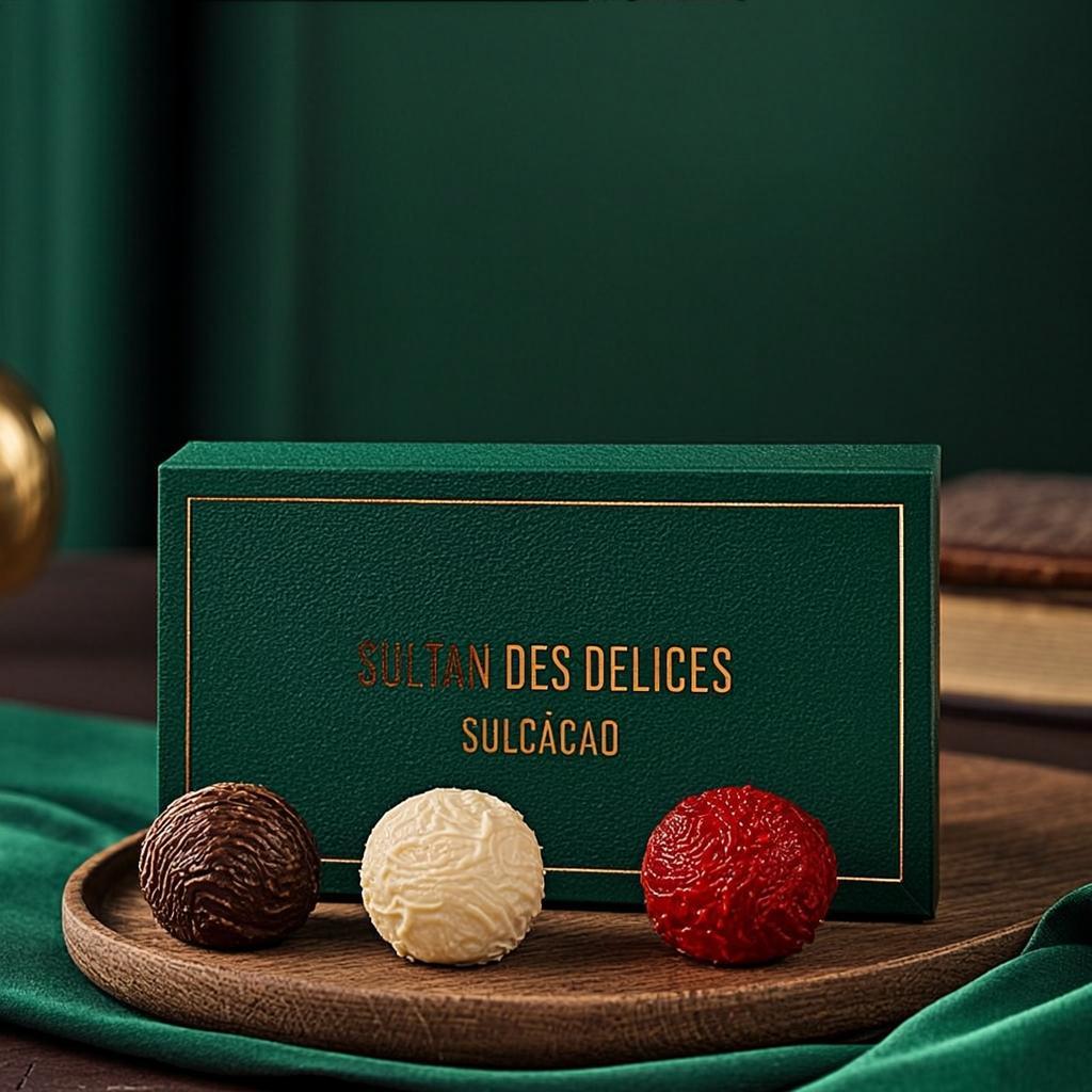 Truffes Or & Émeraude — Trio Signature — SULCACAO