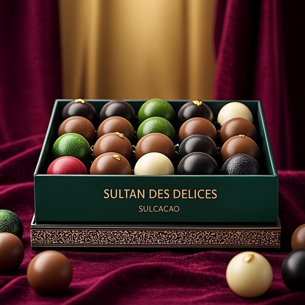 Truffes Or & Émeraude — Sélection du Sultan — SULCACAO