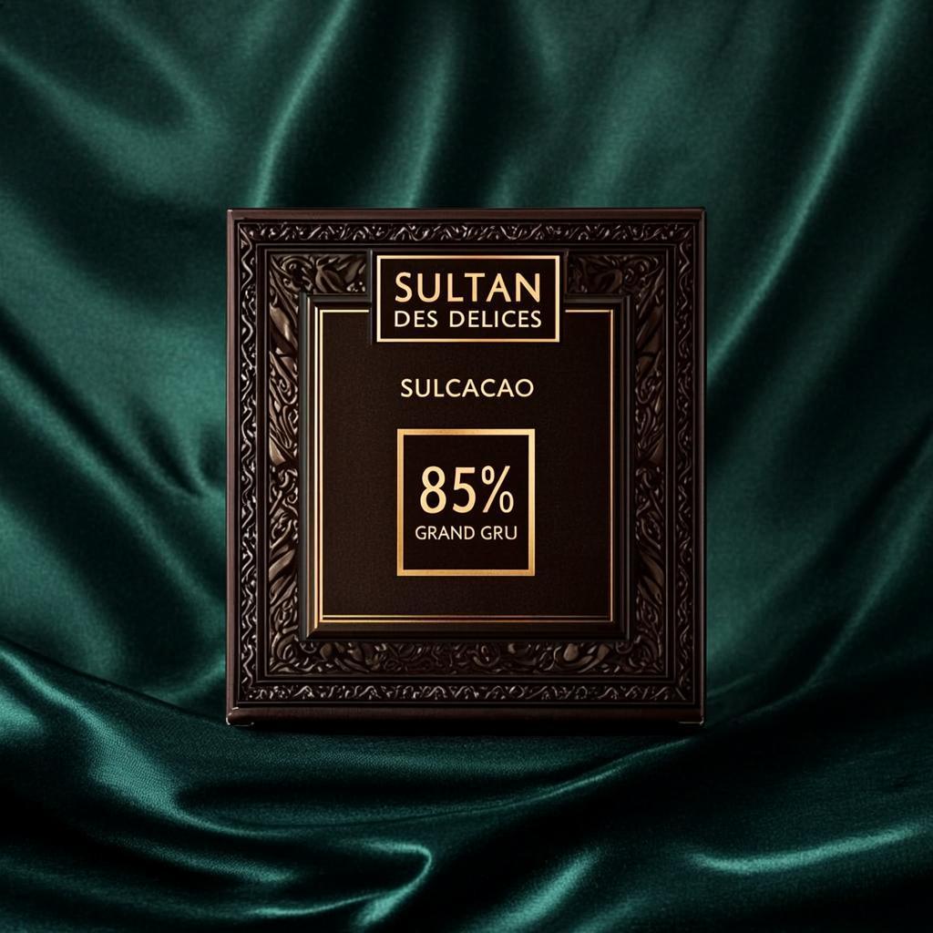 Tablette Noir 85% Grand Cru — Collection Héritage — SULCACAO