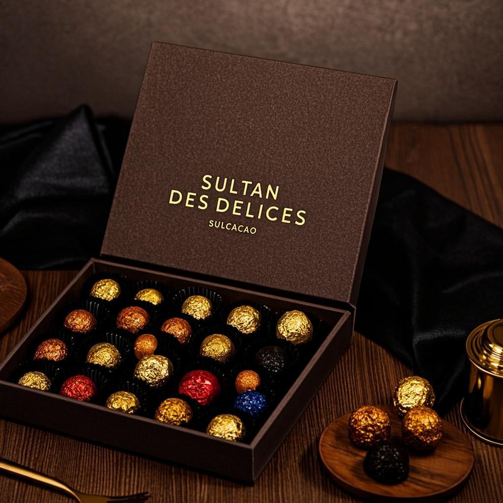 Truffes Or & Émeraude — Collection Héritage — SULCACAO