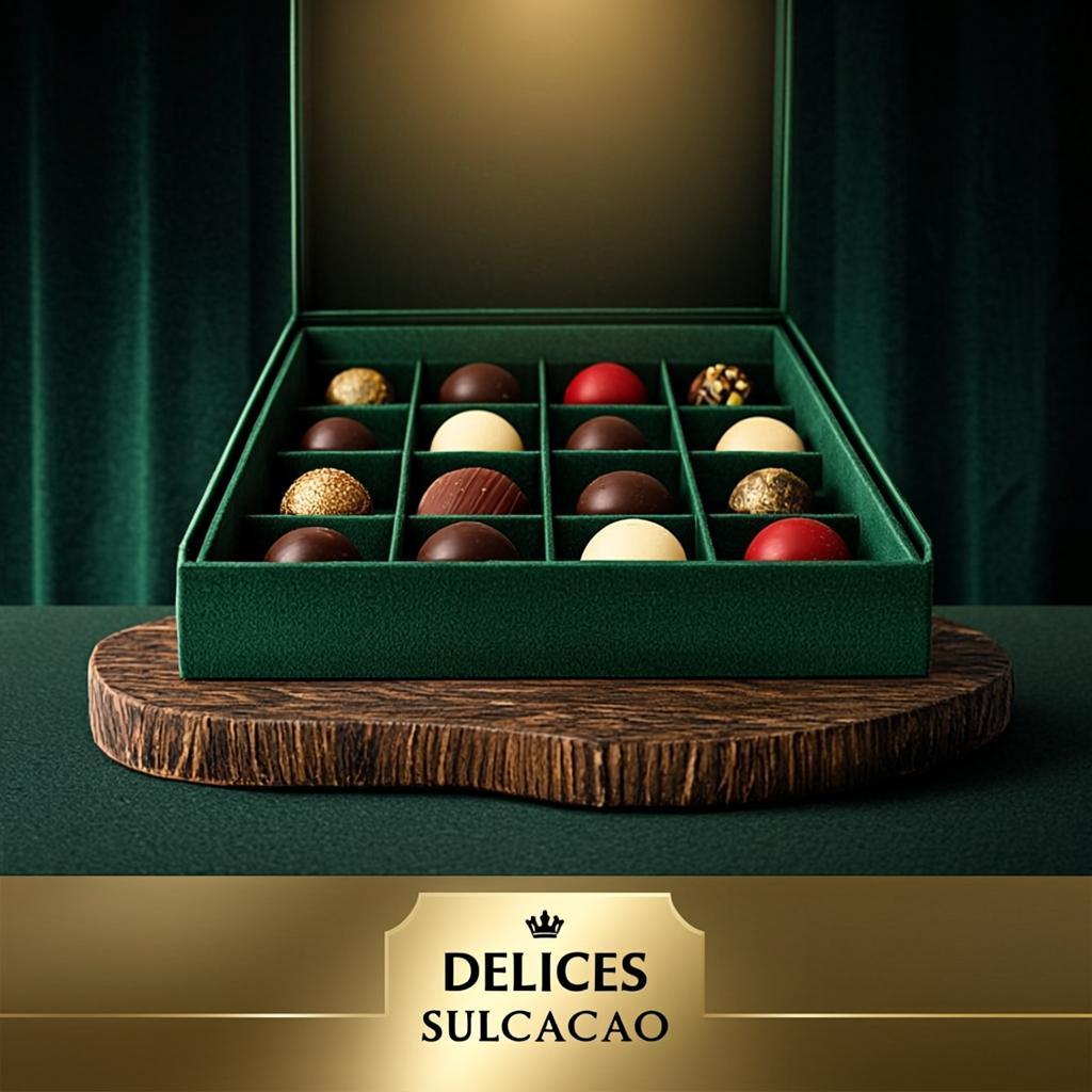 Truffes Or & Émeraude — Assortiment Complet — SULCACAO