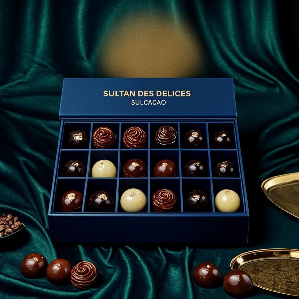 Truffes Or & Émeraude — Édition Nocturne — SULCACAO