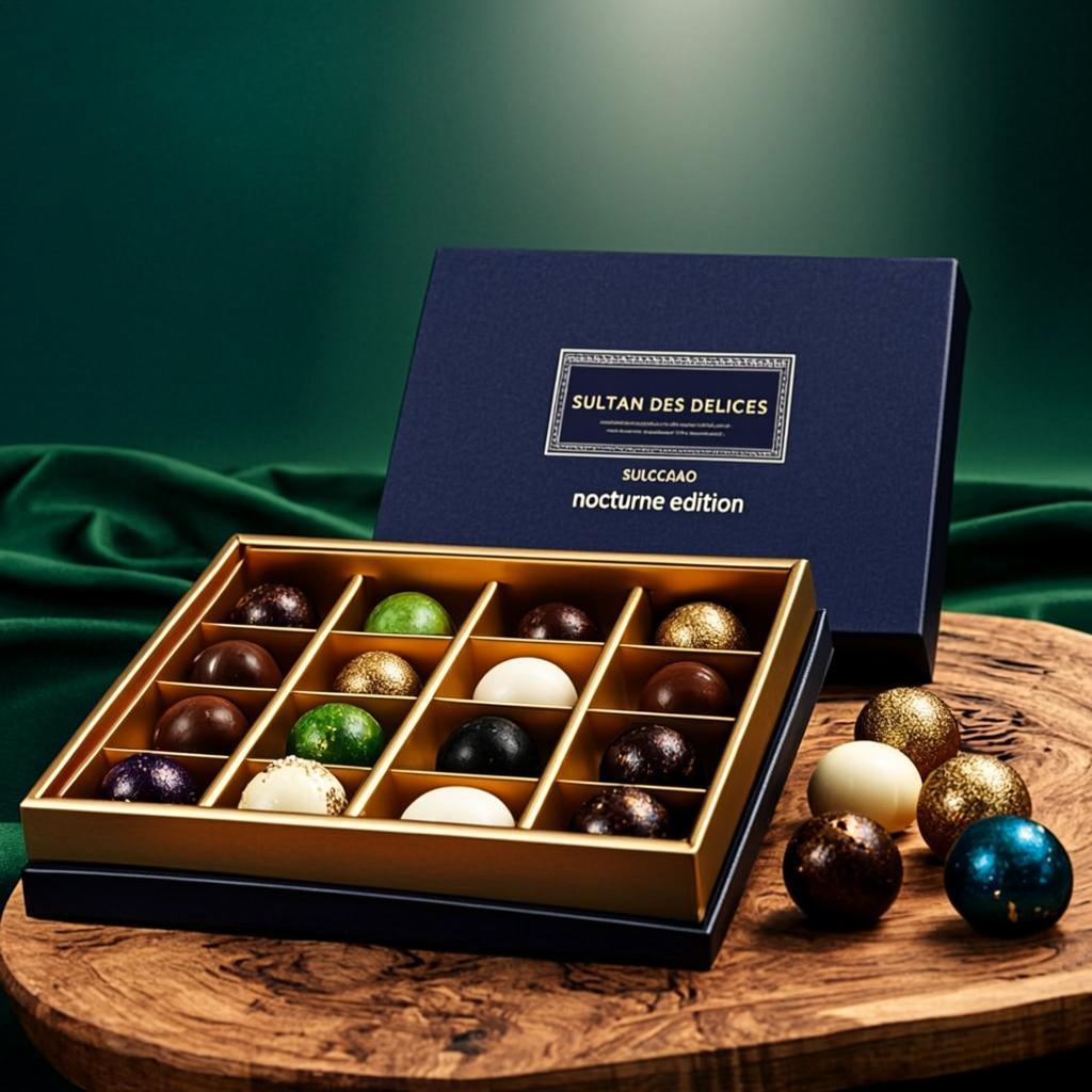 Ganaches Passion — Édition Nocturne — SULCACAO