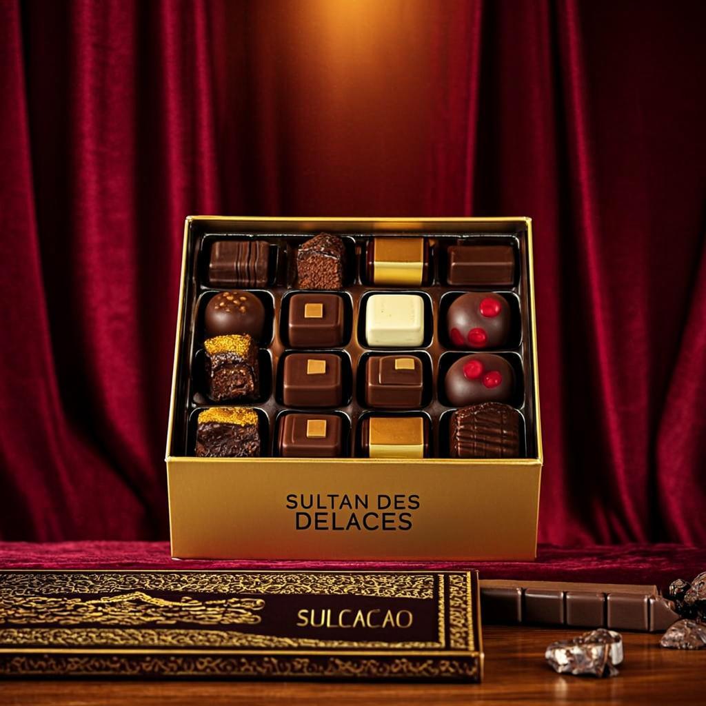 Tablette Noir 85% Grand Cru — Boîte Ornée — SULCACAO