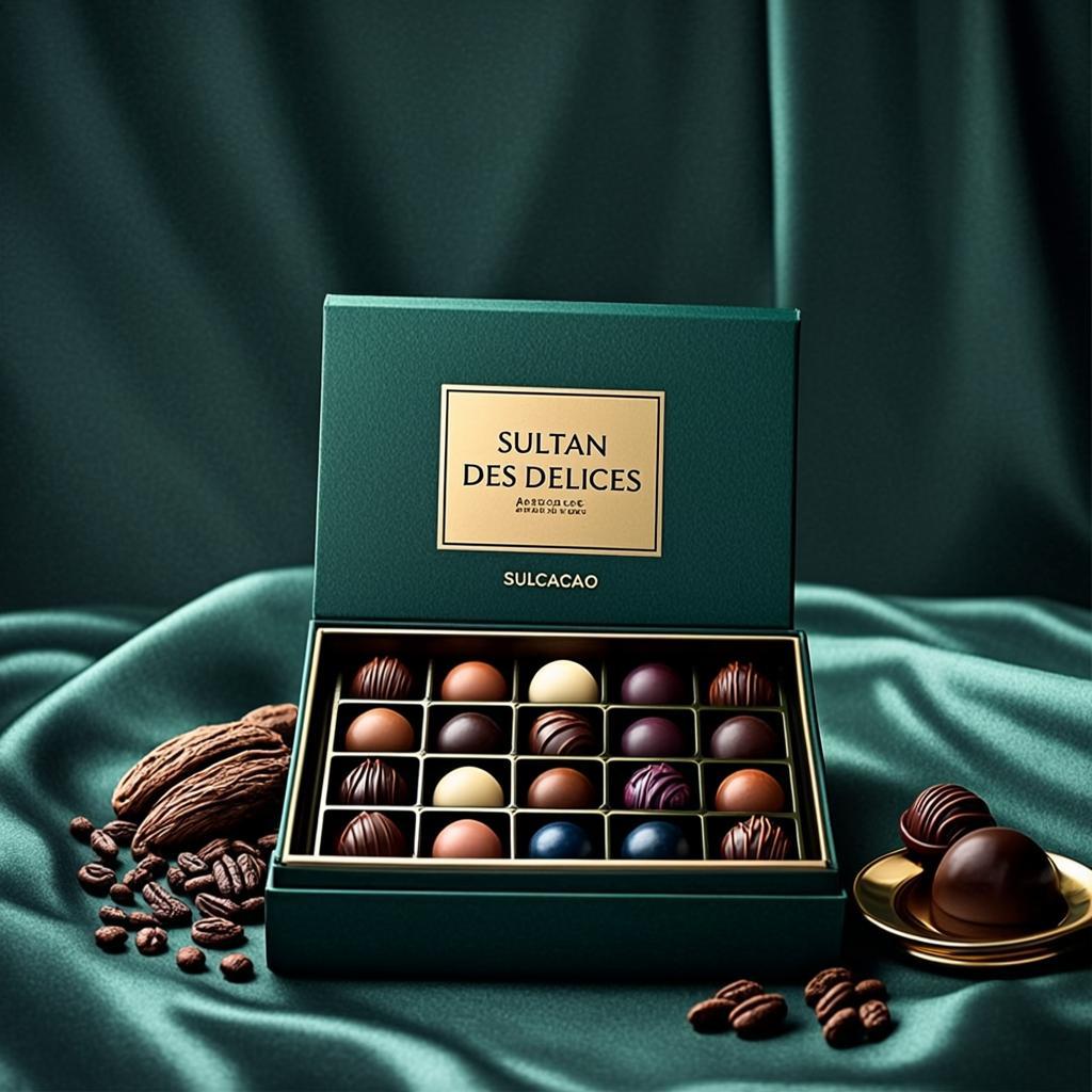 Fèves de Cacao Brutes — Boîte Ornée — SULCACAO