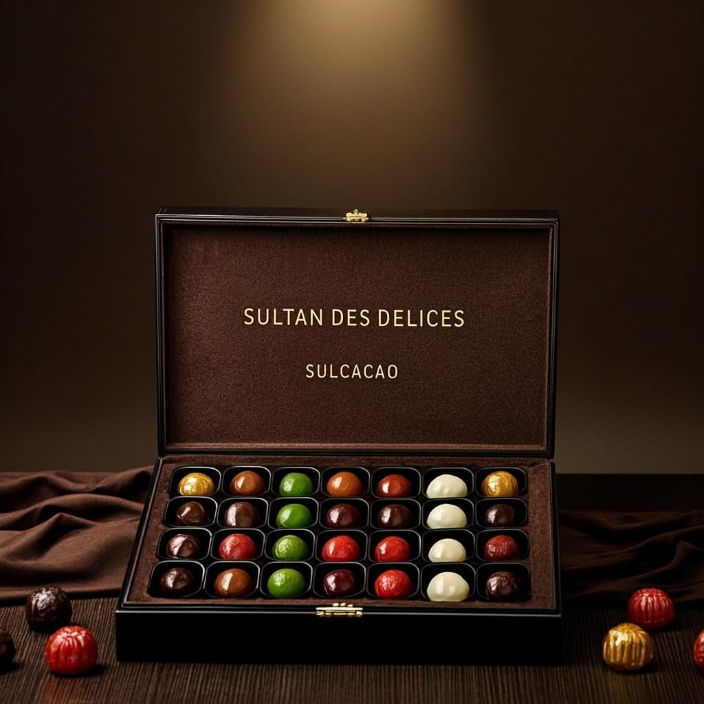 Truffes Or & Émeraude — Grand Format — SULCACAO