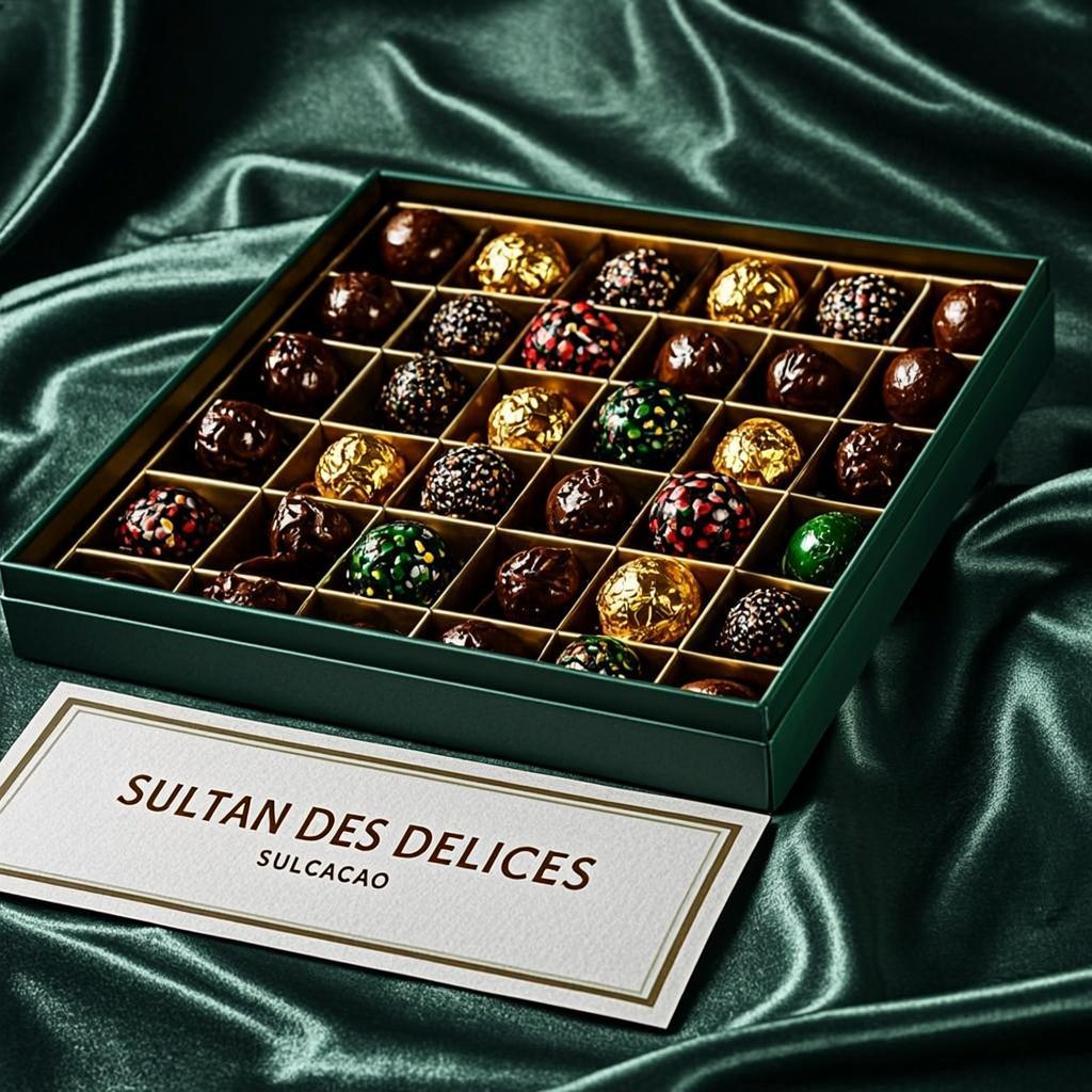 Truffes Or & Émeraude — Format Voyage — SULCACAO