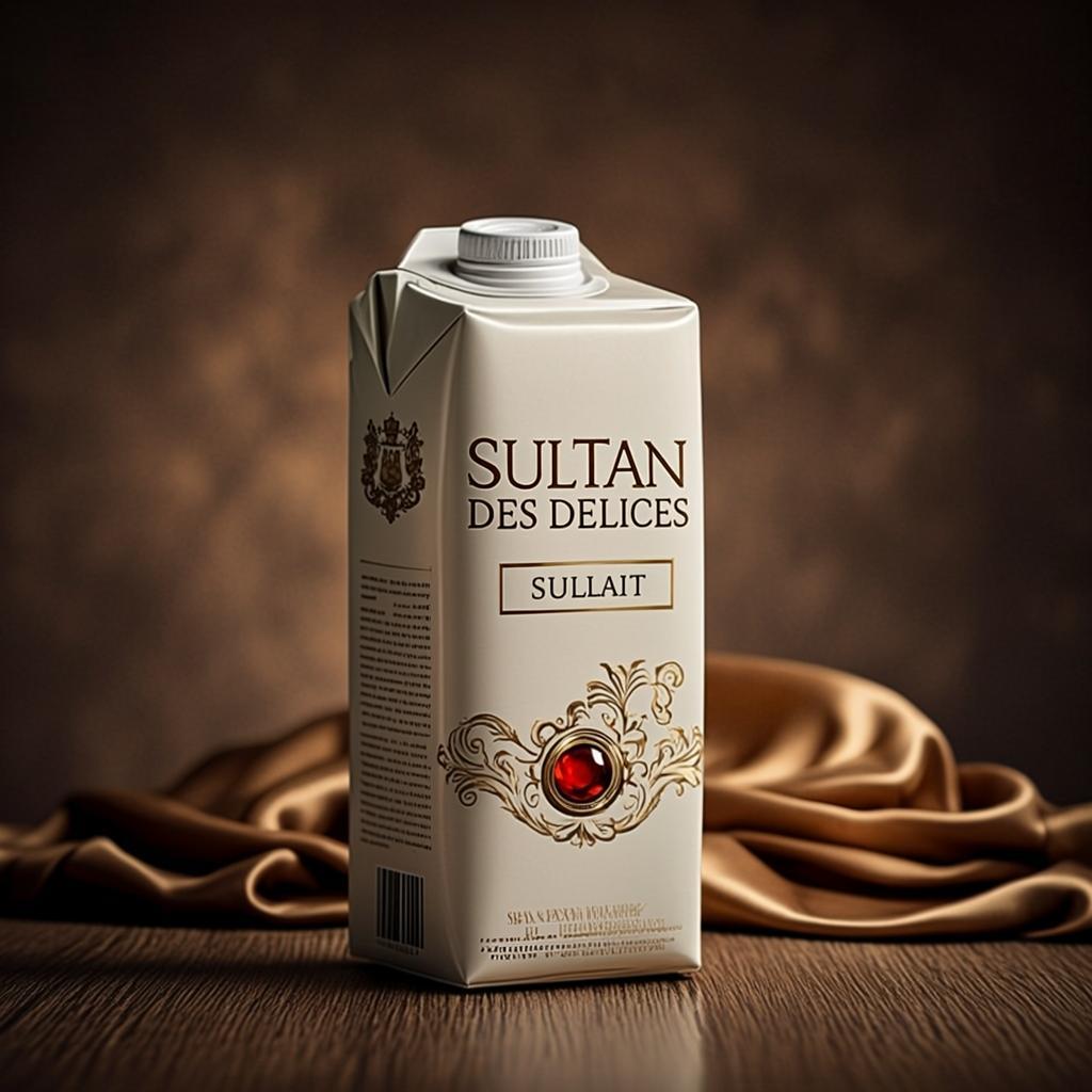 Lait Demi-Écrémé Prestige — Édition Royale — SULLAIT
