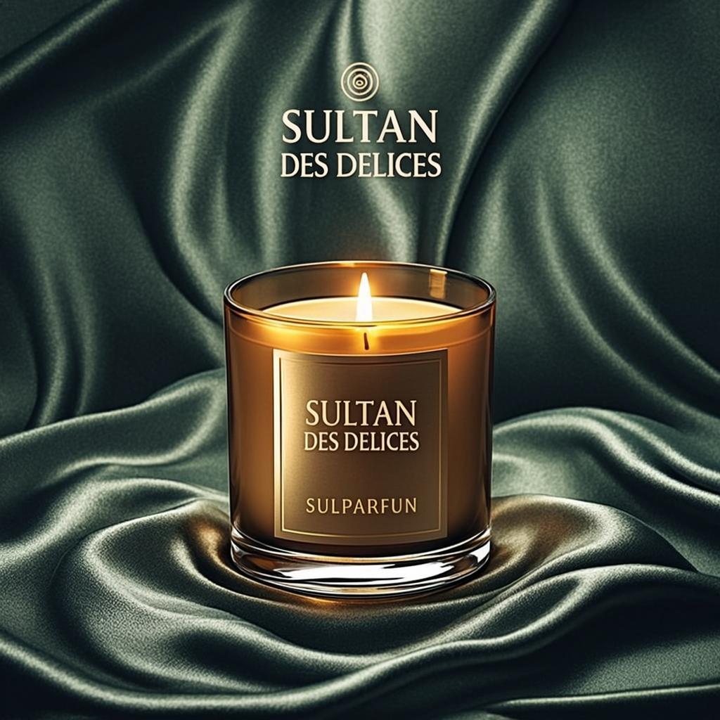 Bougie Parfumée Or & Émeraude — SULPARFUN