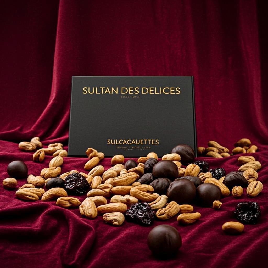 Cajou Enrobées Chocolat Noir — SULCACAUETTES