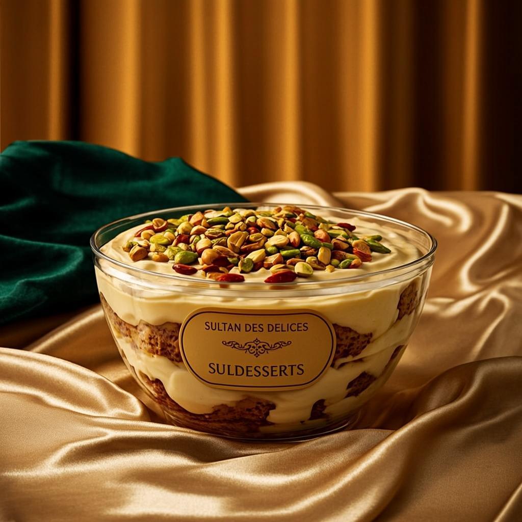 Tiramisu Émeraude Pistache — SULDESSERTS