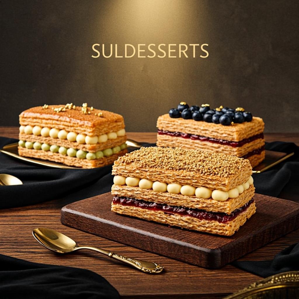 Mille-Feuille Vanille Bourbon — SULDESSERTS