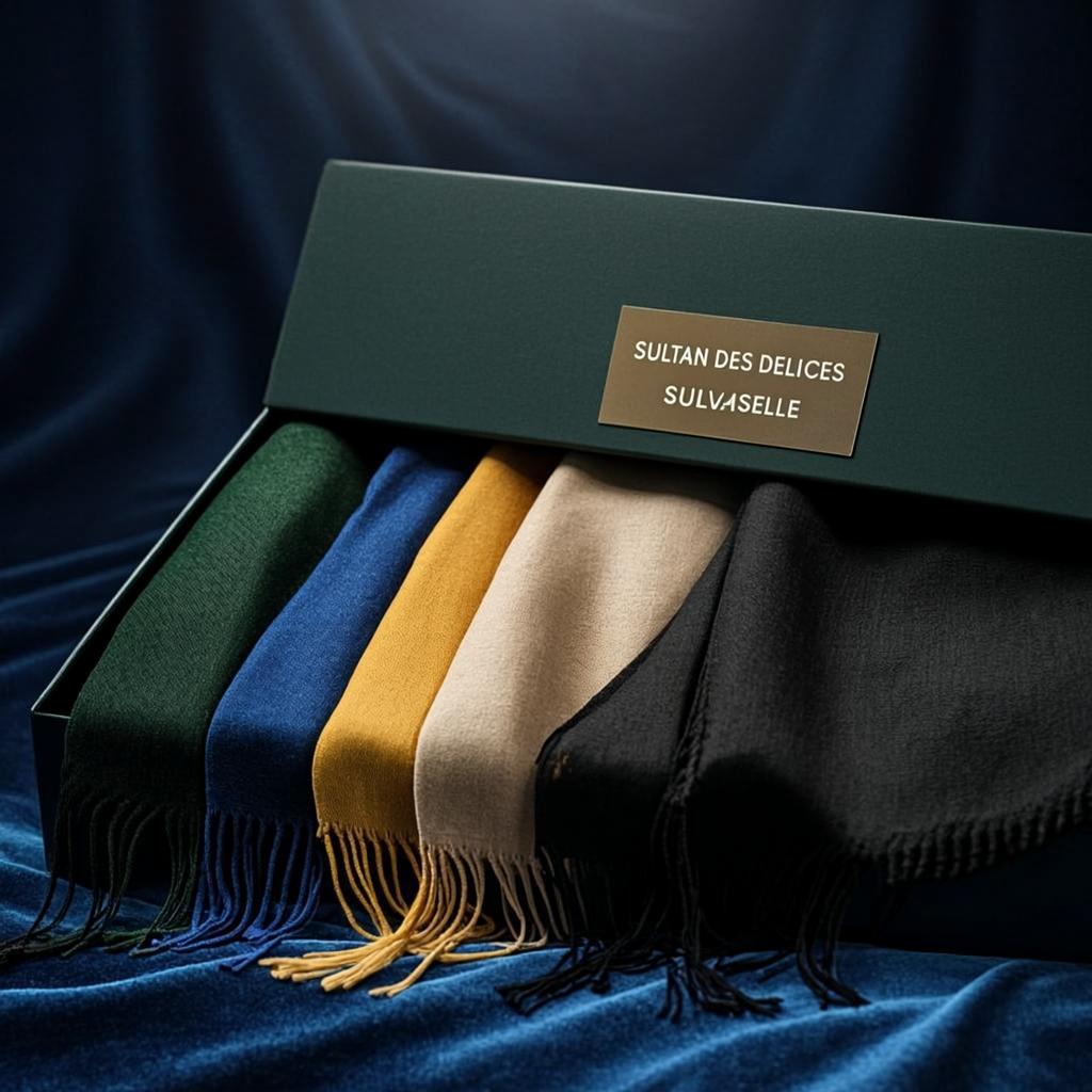 Foulard Grande Soie Sultana — SULVAISELLE