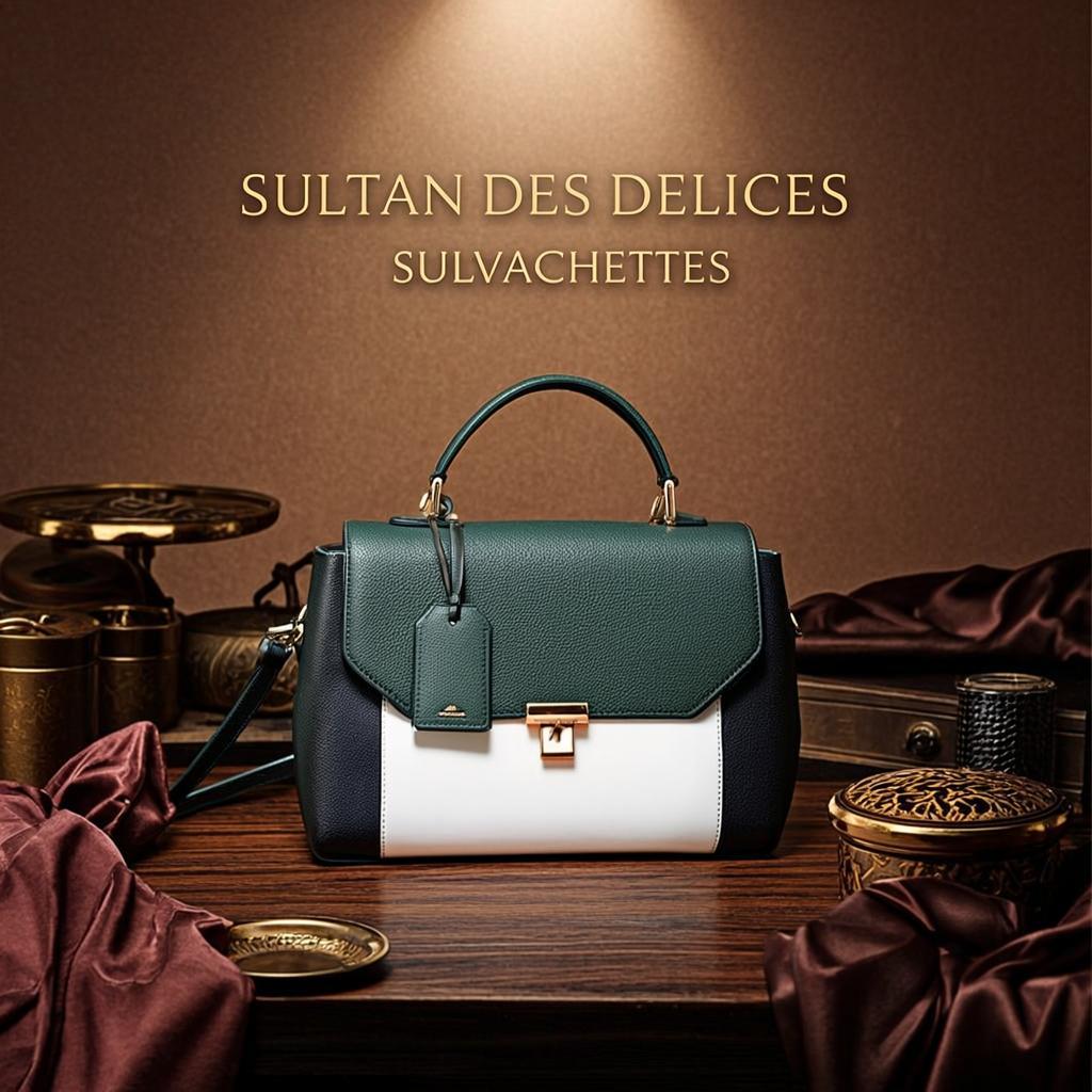 Sac Bandoulière Émeraude — SULVACHETTES