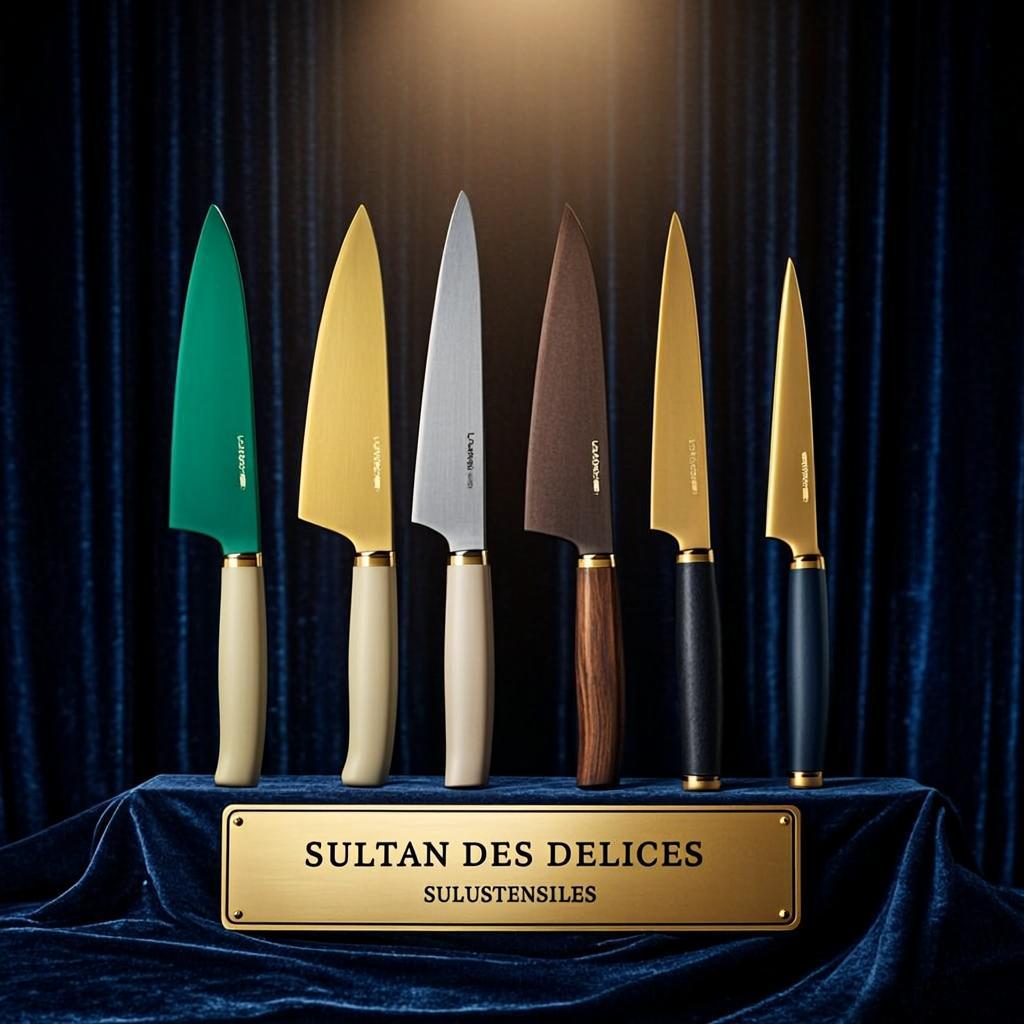 Set Couteaux Chef du Sultan — SULUSTENSILES
