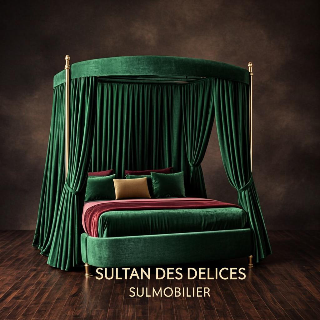 Lit à Baldaquin Réserve — SULMOBILIER