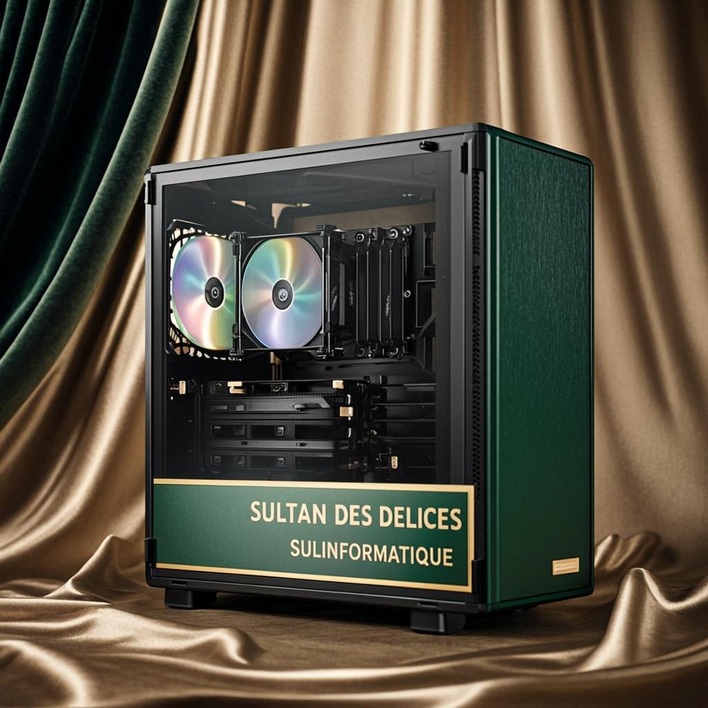 PC Gaming Tower Émeraude RGB — SULINFORMATIQUE