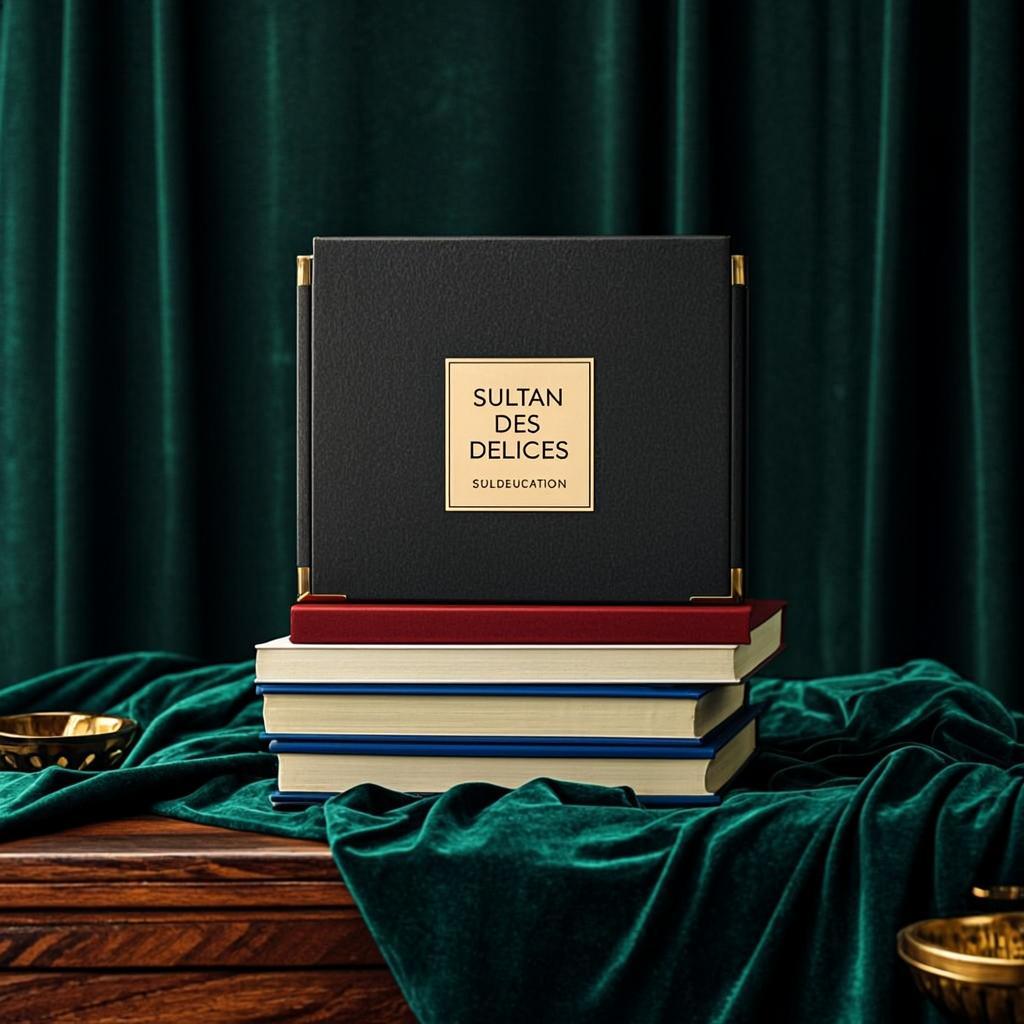 Cahiers Brodés Or — Lot de 10 — SULEDUCATION
