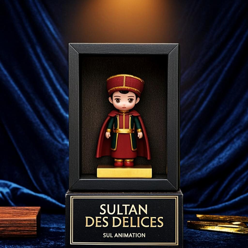 Peluche Mascotte Petit Sultan — SULANIMATION