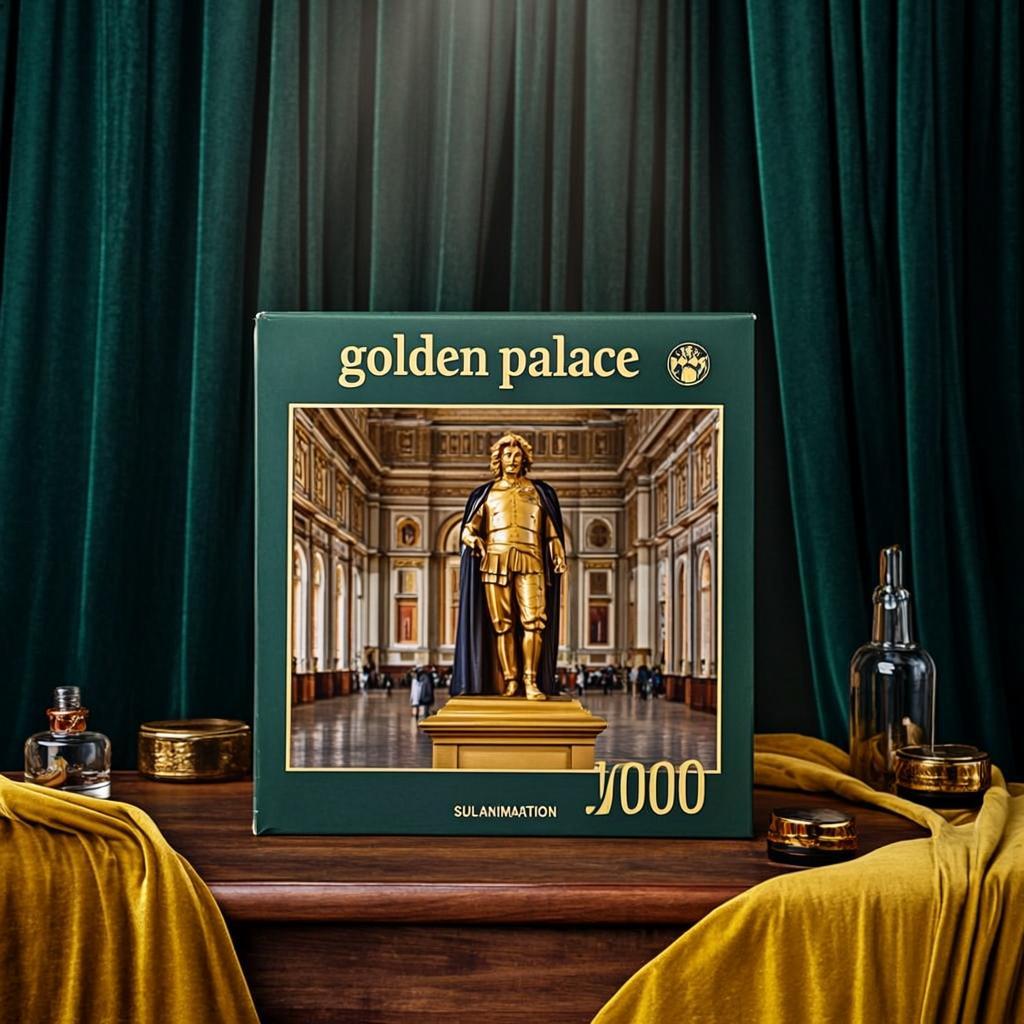Puzzle 1000 Pièces Palais d'Or — SULANIMATION
